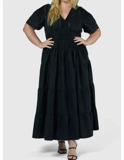 SOMETHING 4 OLIVIA - ABBY LINEN MAXI DRESS