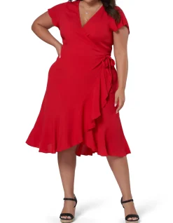 SOMETHING 4 OLIVIA-ANTONIA MIDI DRESS