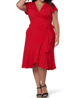 SOMETHING 4 OLIVIA-ANTONIA MIDI DRESS