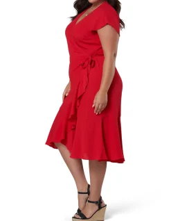 SOMETHING 4 OLIVIA-ANTONIA MIDI DRESS