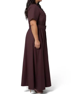 SOMETHING 4 OLIVIA-GABRIELLE LINEN MAXI DRESS