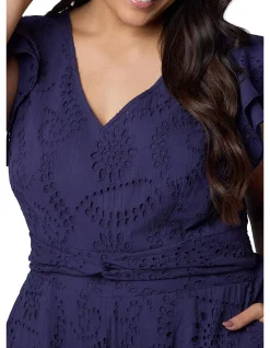 SOMETHING 4 OLIVIA - LAYLA BRODERIE JUMPSUIT
