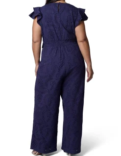SOMETHING 4 OLIVIA - LAYLA BRODERIE JUMPSUIT