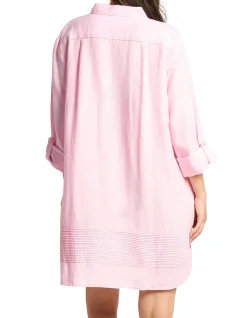 Sorbet Pintuck Painter Shirt