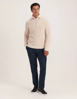 SOREN QUARTER ZIP KNIT