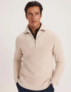 SOREN QUARTER ZIP KNIT