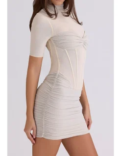 SORREL SEMI SHEER MINI DRESS