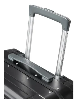 Soundbox Aluminium 77cm Extra Large Suitcase Brushed Anthracite