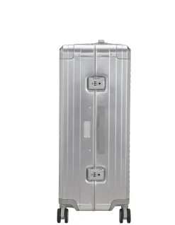 Soundbox Aluminium 77cm Extra Large Suitcase Silver