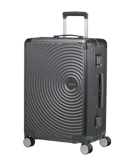 Soundbox Aluminium 68cm Medium Suitcase Brushed Anthracite