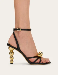 SPHERICAL HEEL SANDAL