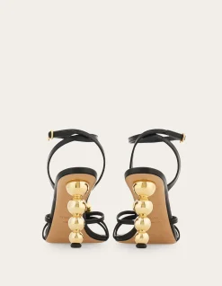 SPHERICAL HEEL SANDAL