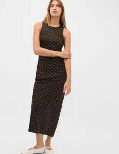 SPOT PRINT DRESS