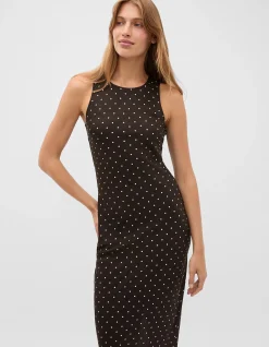 SPOT PRINT DRESS