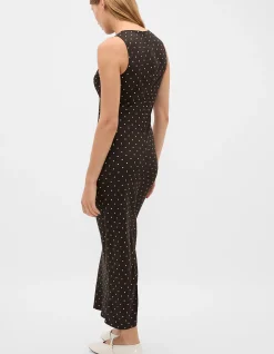 SPOT PRINT DRESS
