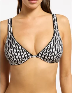 Spring Geo U/Wire Tri Top
