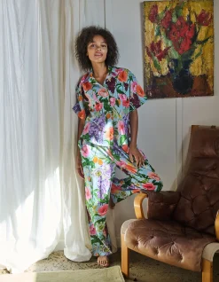 Spring In The Air Short Sleeve Shirt & Pant Pyjama Set