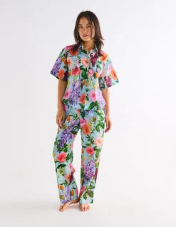 Spring In The Air Short Sleeve Shirt & Pant Pyjama Set