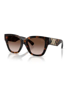 Square DARK HAVANA BROWN GRADIENT Sunglasses