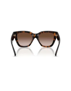 Square DARK HAVANA BROWN GRADIENT Sunglasses