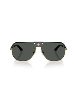 Square BLACK DARK GREY Sunglasses