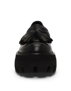 S.Rubber Tassel Platform Loafers