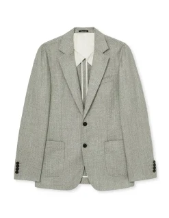 STACK SB 2B NOTCH TEXTURED BLAZER