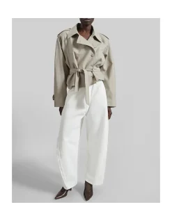 STAN CROPPED TRENCH COAT