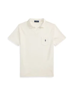 Standard Fit Cotton-Linen Polo Shirt