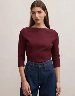STARLETTE 3/4 SLEEVES TOP