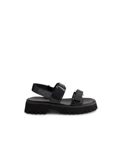 Start Patent Strap Platform Sandals