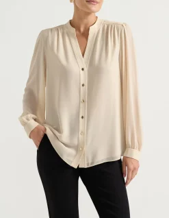 STITCH DETAIL TOP