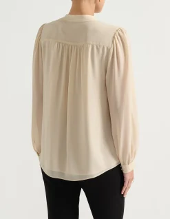 STITCH DETAIL TOP