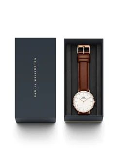 St Mawes 40mm Rose Gold White Dial Watch