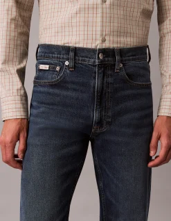 Stndrd Strght Oil Slick Straight Leg Jeans
