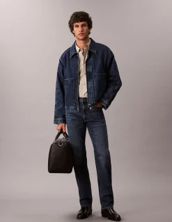 Stndrd Strght Oil Slick Straight Leg Jeans