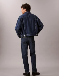Stndrd Strght Oil Slick Straight Leg Jeans