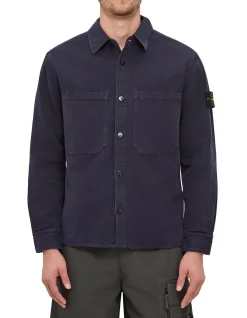 Stone Island Regular Fit Cotton Overshirt