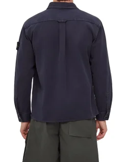 Stone Island Regular Fit Cotton Overshirt