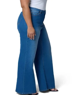 Storm Mid Wash Wide Leg Denim Jean