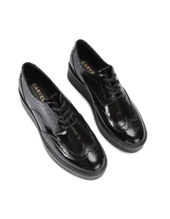 Strada Leather Brogue Shoe