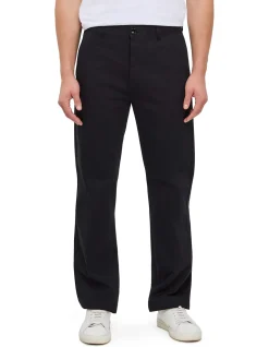 STRAIGHT CHINO TROUSERS