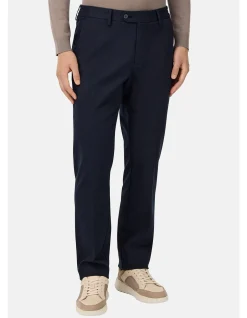 STRETCH COTTON TENCEL WINTER PANAMA PANTS