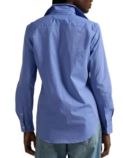 STRETCH SLIM FIT COTTON SHIRT