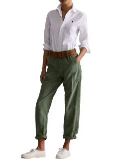 STRETCH SLIM FIT COTTON SHIRT