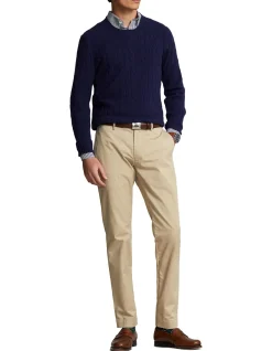 Stretch Slim Fit Twill Pant