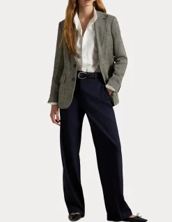 STRETCH-WOOL RELAXED STRAIGHT PANT