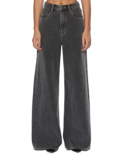 Strider High Rise Wide Leg Denim Jeans