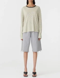 Stripe Boyfriend Htg long sleeve t-shirt