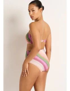 Striped Bandeau Bra